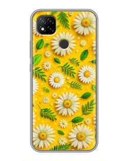 Чехол для Xiaomi Redmi 9c с картинкой «Ромашковое солнце»