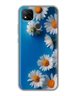 Чехол для Xiaomi Redmi 9c с картинкой «Белоснежные маргаритки»