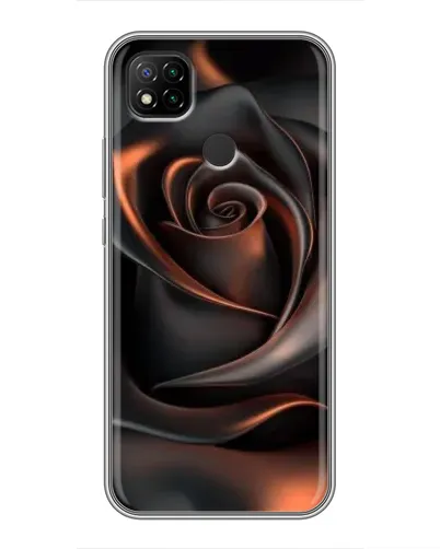 Чехол для Xiaomi Redmi 9c с картинкой «Шелковая черная роза» Чехол для Xiaomi Redmi 9c с картинкой «Шелковая черная роза»