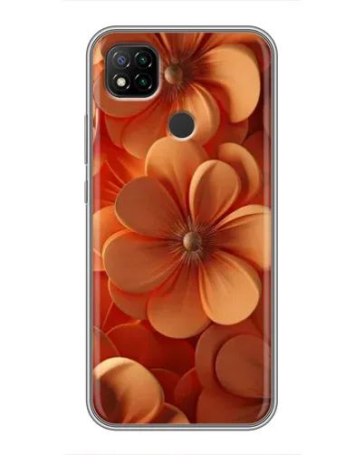 Чехол для Xiaomi Redmi 9c с картинкой «Оранжевый макро цветок» Чехол для Xiaomi Redmi 9c с картинкой «Оранжевый макро цветок»
