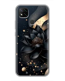 Чехол для Xiaomi Redmi 9c с картинкой «Черный лотос»