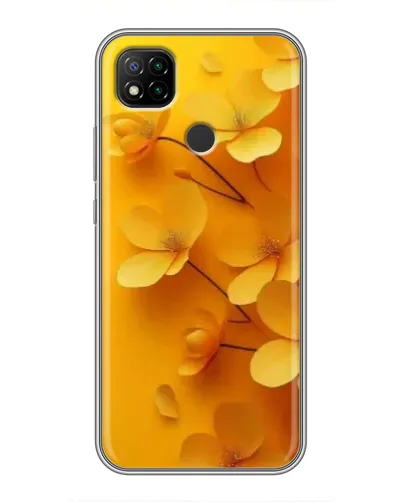 Чехол для Xiaomi Redmi 9c с картинкой «Золотые лепестки» Чехол для Xiaomi Redmi 9c с картинкой «Золотые лепестки»