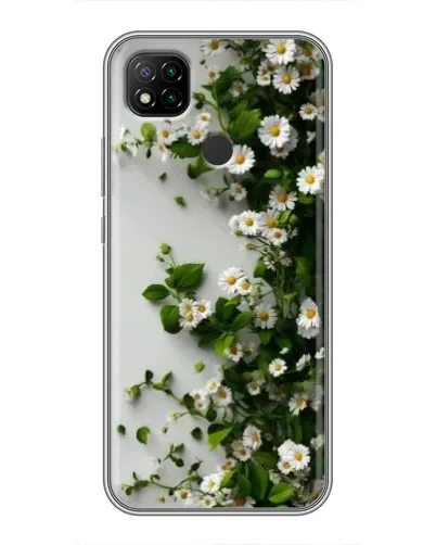 Чехол для Xiaomi Redmi 9c с картинкой «Ветка мелких белых цветов» Чехол для Xiaomi Redmi 9c с картинкой «Ветка мелких белых цветов»