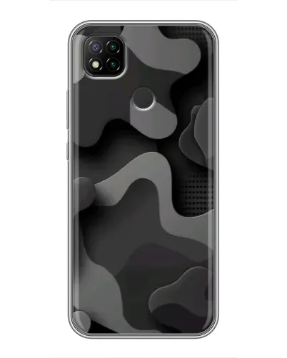 Чехол для Xiaomi Redmi 9c с картинкой «Темный абстрактный камуфляж» Чехол для Xiaomi Redmi 9c с картинкой «Темный абстрактный камуфляж»