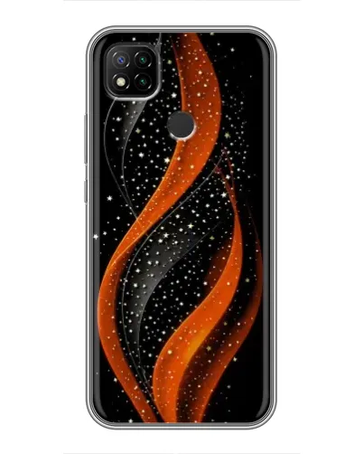 Чехол для Xiaomi Redmi 9c с картинкой «Огненная звездная волна» Чехол для Xiaomi Redmi 9c с картинкой «Огненная звездная волна»