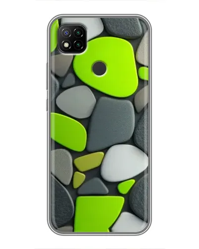 Чехол для Xiaomi Redmi 9c с картинкой «Яркая неоновая галька» Чехол для Xiaomi Redmi 9c с картинкой «Яркая неоновая галька»
