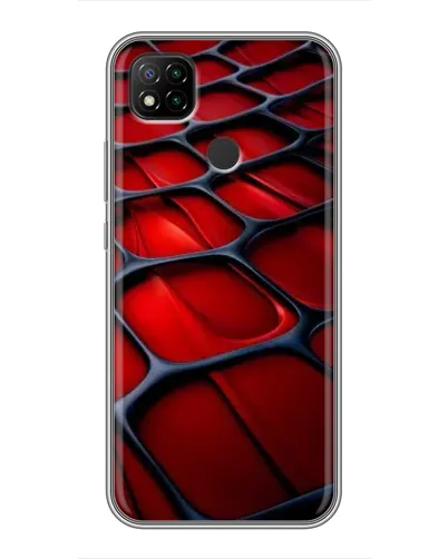 Чехол для Xiaomi Redmi 9c с картинкой «Красная глянцевая сетка» Чехол для Xiaomi Redmi 9c с картинкой «Красная глянцевая сетка»