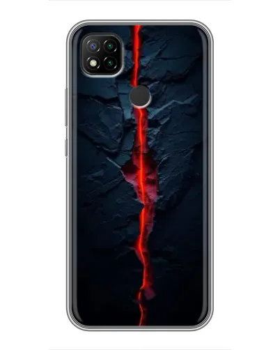 Чехол для Xiaomi Redmi 9c с картинкой «Kрасная лавовая трещина» Чехол для Xiaomi Redmi 9c с картинкой «Kрасная лавовая трещина»