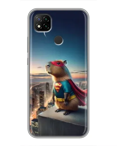 Чохол для Xiaomi Redmi 9c з картинкою «Капі-мен супергерой» Чохол для Xiaomi Redmi 9c з картинкою «Капі-мен супергерой»
