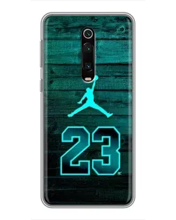 Чохол для Xiaomi Redmi K20 з картинкою «Jordan Cyan 23» Чохол для Xiaomi Redmi K20 з картинкою «Jordan Cyan 23»
