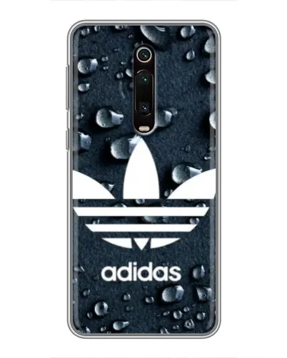 Чехол для Xiaomi Redmi K20 с картинкой «Adidas Trefoil Blue»