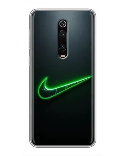 Чохол для Xiaomi Redmi K20 з картинкою «Неоновий контур Nike»