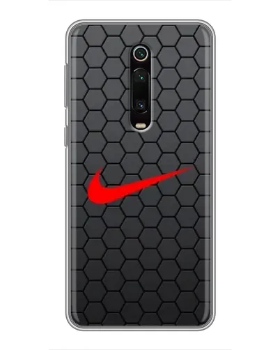 Чохол для Xiaomi Redmi K20 з картинкою «Nike — карбонова сітка»