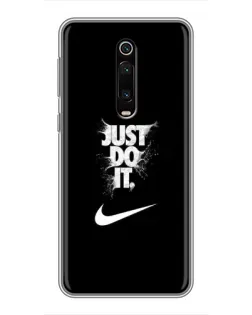 Чохол для Xiaomi Redmi K20 з картинкою «Текстовий принт Nike»