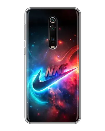 Чохол для Xiaomi Redmi K20 з картинкою «Вогняний логотип Nike»