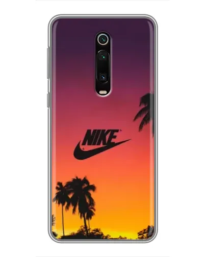Чохол для Xiaomi Redmi K20 з картинкою «Nike на заході сонця»