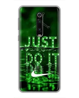 Чохол для Xiaomi Redmi K20 з картинкою «Зелений неоновий Nike»