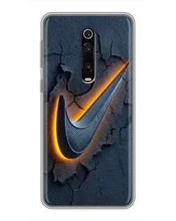Чохол для Xiaomi Redmi K20 з картинкою «Об'ємний логотип Найк»