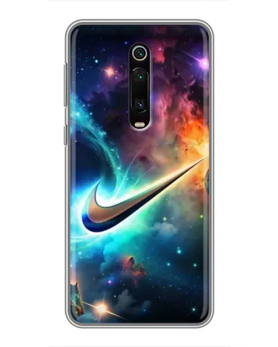 Чохол для Xiaomi Redmi K20 з картинкою «Космічний Nike Swoosh»