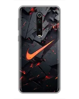 Чохол для Xiaomi Redmi K20 з картинкою «Nike — ефект розломів»