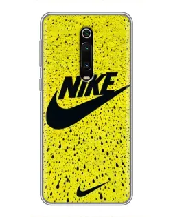Чохол для Xiaomi Redmi K20 з картинкою «Жовтий текстурний Nike»