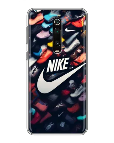 Чохол для Xiaomi Redmi K20 з картинкою «Колекція кросівок Nike»