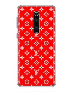 Чехол для Xiaomi Redmi K20 с картинкой «Яркий паттерн LV»