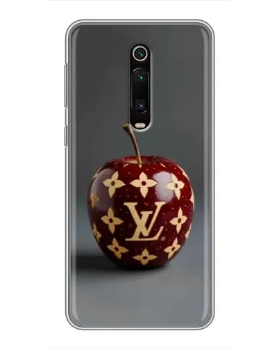 Чехол для Xiaomi Redmi K20 с картинкой «Красное яблоко LV»