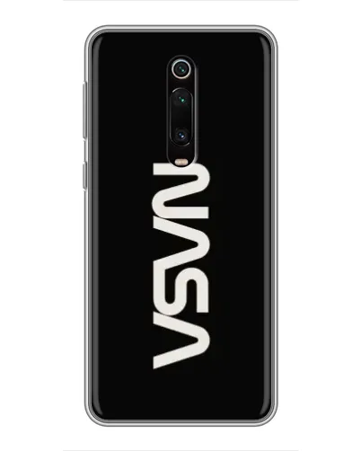 Чехол для Xiaomi Redmi K20 с картинкой «NASA — вертикальный логотип» Чехол для Xiaomi Redmi K20 с картинкой «NASA — вертикальный логотип»