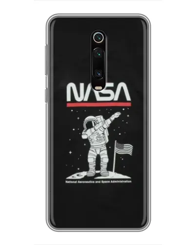 Чехол для Xiaomi Redmi K20 с картинкой «NASA — шагаем по Луне» Чехол для Xiaomi Redmi K20 с картинкой «NASA — шагаем по Луне»