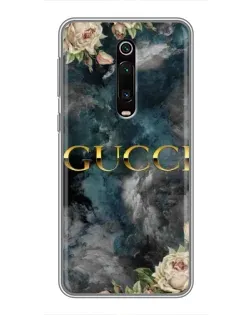 Чохол для Xiaomi Redmi K20 з картинкою «Абстрактні квіти Gucci»