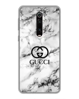 Чохол для Xiaomi Redmi K20 з картинкою «Gucci — мармуровий шик»
