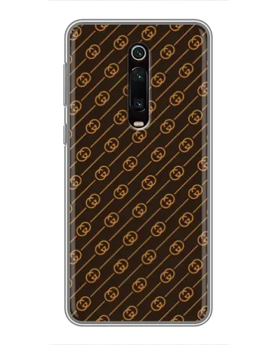 Чохол для Xiaomi Redmi K20 з картинкою «Gucci — золоті діагоналі» Чохол для Xiaomi Redmi K20 з картинкою «Gucci — золоті діагоналі»