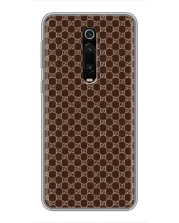 Чохол для Xiaomi Redmi K20 з картинкою «Gucci — шоколадна сітка»