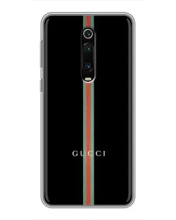 Чохол для Xiaomi Redmi K20 з картинкою «Gucci — строга лінія»