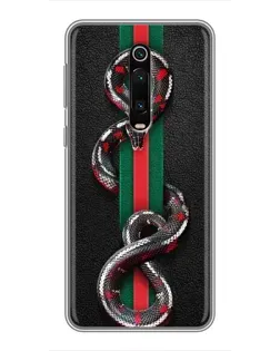 Чохол для Xiaomi Redmi K20 з картинкою «Gucci — змія на смузі»