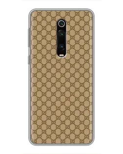Чохол для Xiaomi Redmi K20 з картинкою «Gucci — класичний беж»