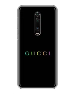 Чохол для Xiaomi Redmi K20 з картинкою «Gucci — неоновий мінімалізм»