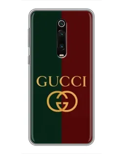 Чохол для Xiaomi Redmi K20 з картинкою «Gucci — темно-зелений градієнт»