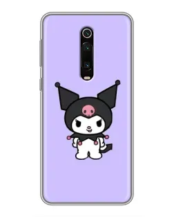Чохол для Xiaomi Redmi K20 з картинкою «Kuromi — ніжний фіолетовий»