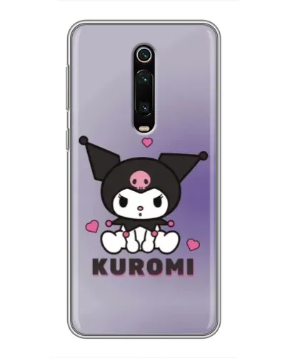 Чохол для Xiaomi Redmi K20 з картинкою «Kuromi — фіолетовий арт»