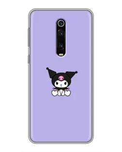 Чохол для Xiaomi Redmi K20 з картинкою «Kuromi — фіолетовий мінімалізм»