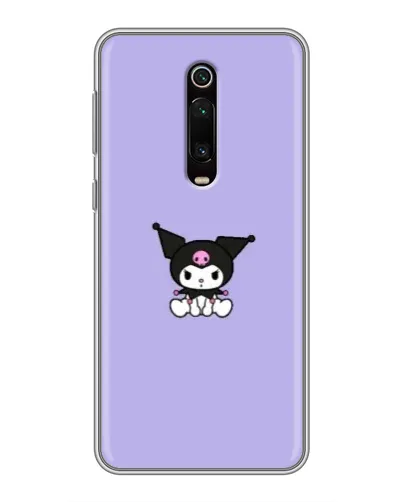 Чохол для Xiaomi Redmi K20 з картинкою «Kuromi — фіолетовий мінімалізм»