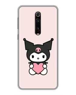 Чохол для Xiaomi Redmi K20 з картинкою «Kuromi та серце»
