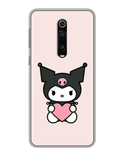 Чохол для Xiaomi Redmi K20 з картинкою «Kuromi та серце»