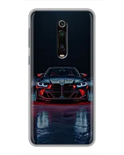 Чохол для Xiaomi Redmi K20 з картинкою «BMW на мокрій дорозі»