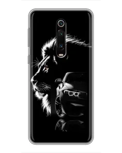 Чохол для Xiaomi Redmi K20 з картинкою «BMW та лев»