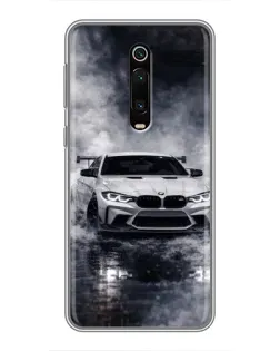 Чохол для Xiaomi Redmi K20 з картинкою «BMW крізь туман»
