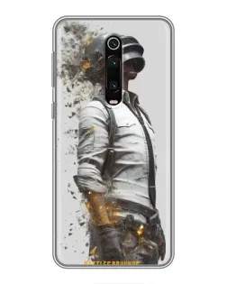 Чохол для Xiaomi Redmi K20 з картинкою «PUBG — боєць у пилу»