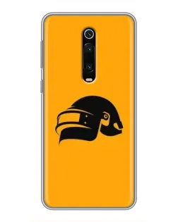 Чохол для Xiaomi Redmi K20 з картинкою «PUBG — золотий шолом»
